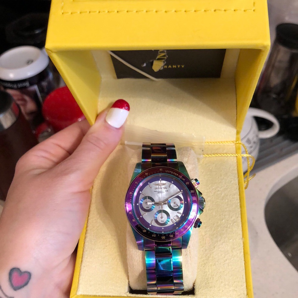 Gorgeous Invicta Iridescent Watch